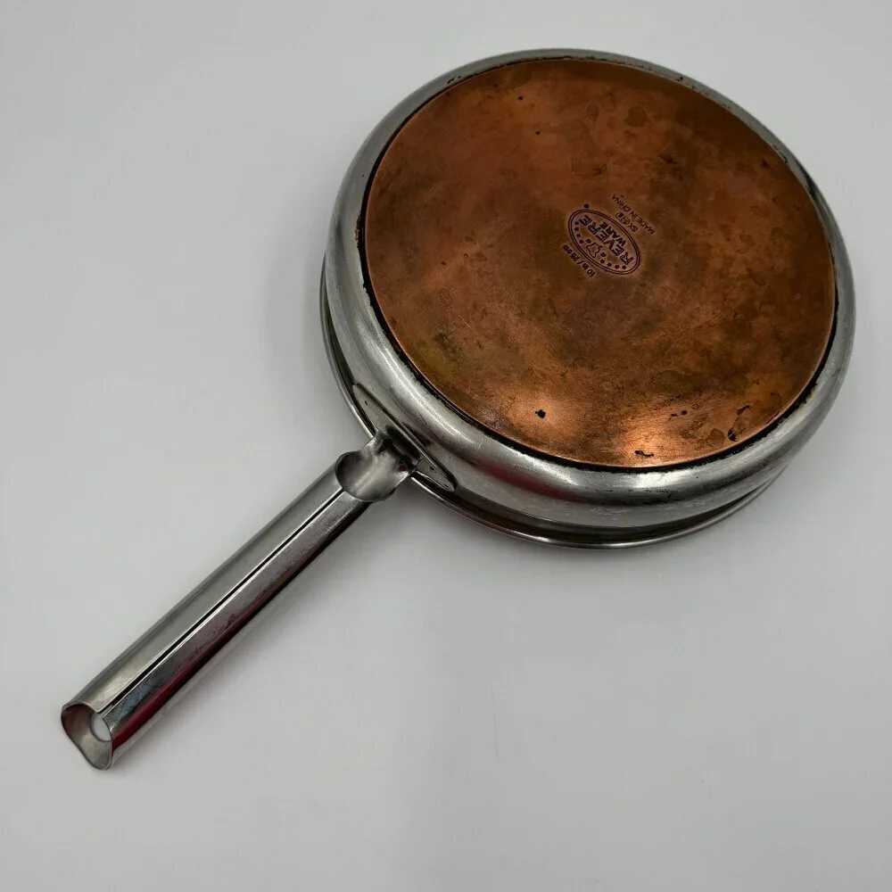 Revere Ware Copper Bottom Stainless Steel 10